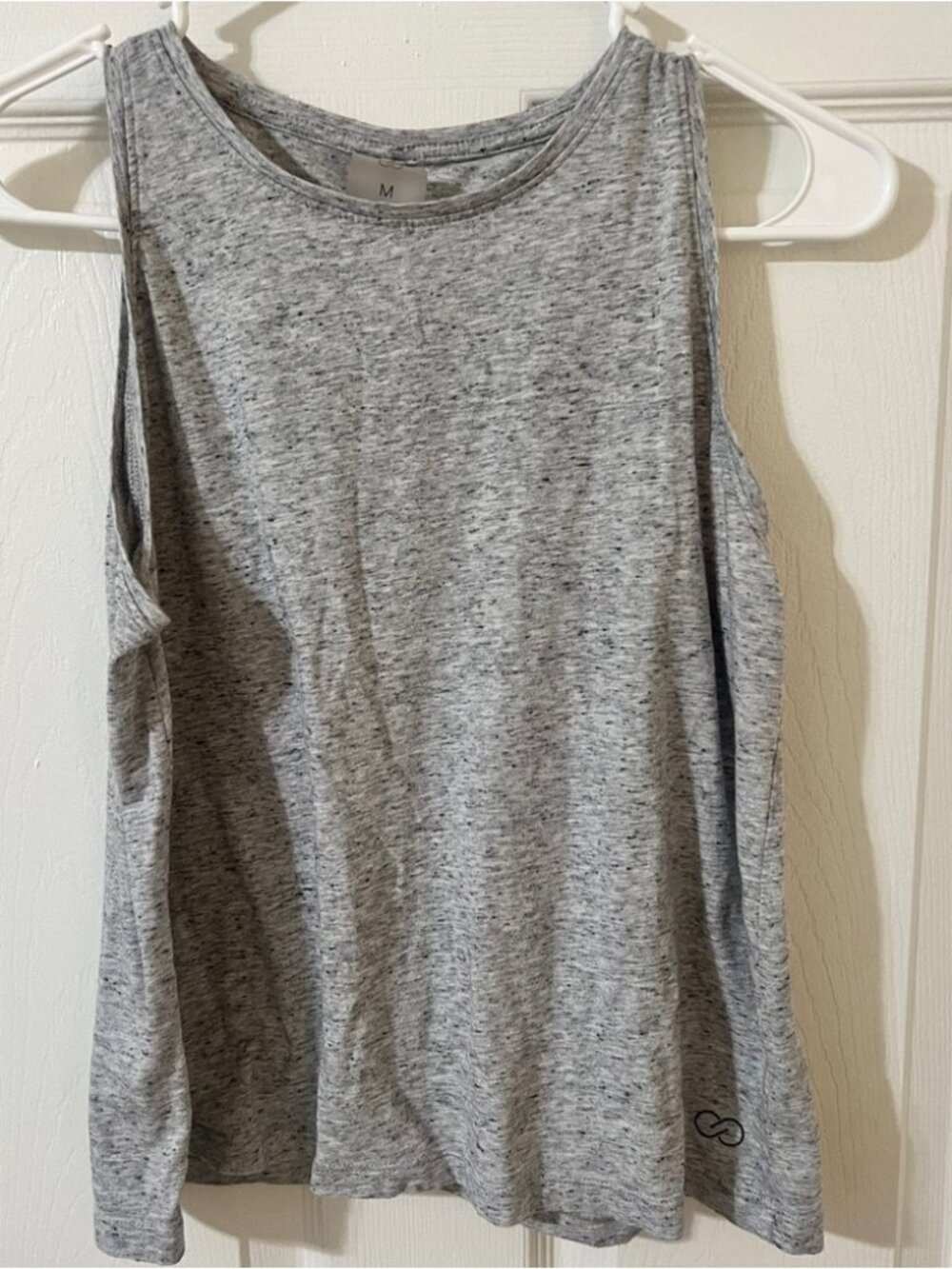 Gray Muscle Tank Top